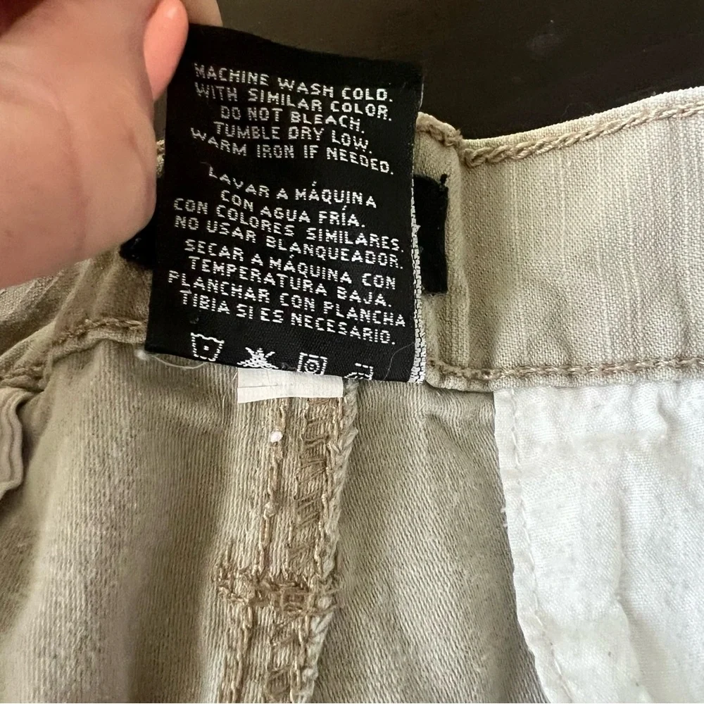 Amplify Men's Casual Cargo Shorts - khaki tan